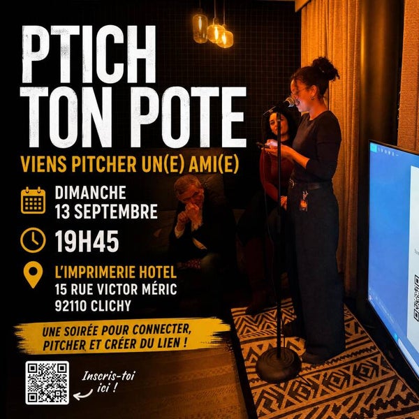 Pitch ton pote! viens pitcher un(e) ami(e) ✨ 25-35 ans