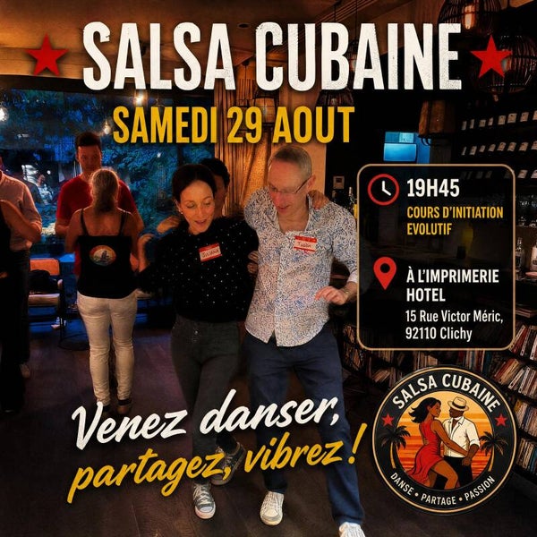 Salsa cubaine (cours évolutif) répartition par tranche d'âge