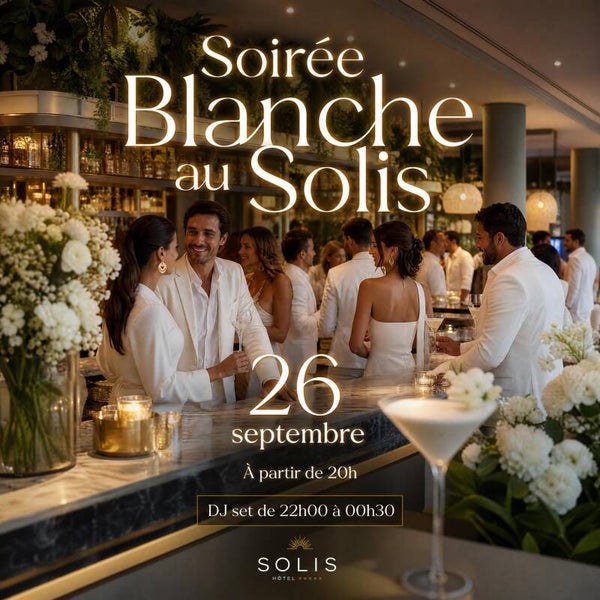 ⚪ Soirée Blanche Chic ✨ Bar d'Hôtel 5* (Champs-Élysées)