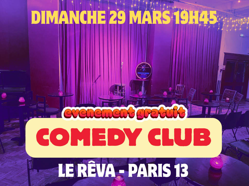 Comedy club @back_to_the_rire : 2éme édition