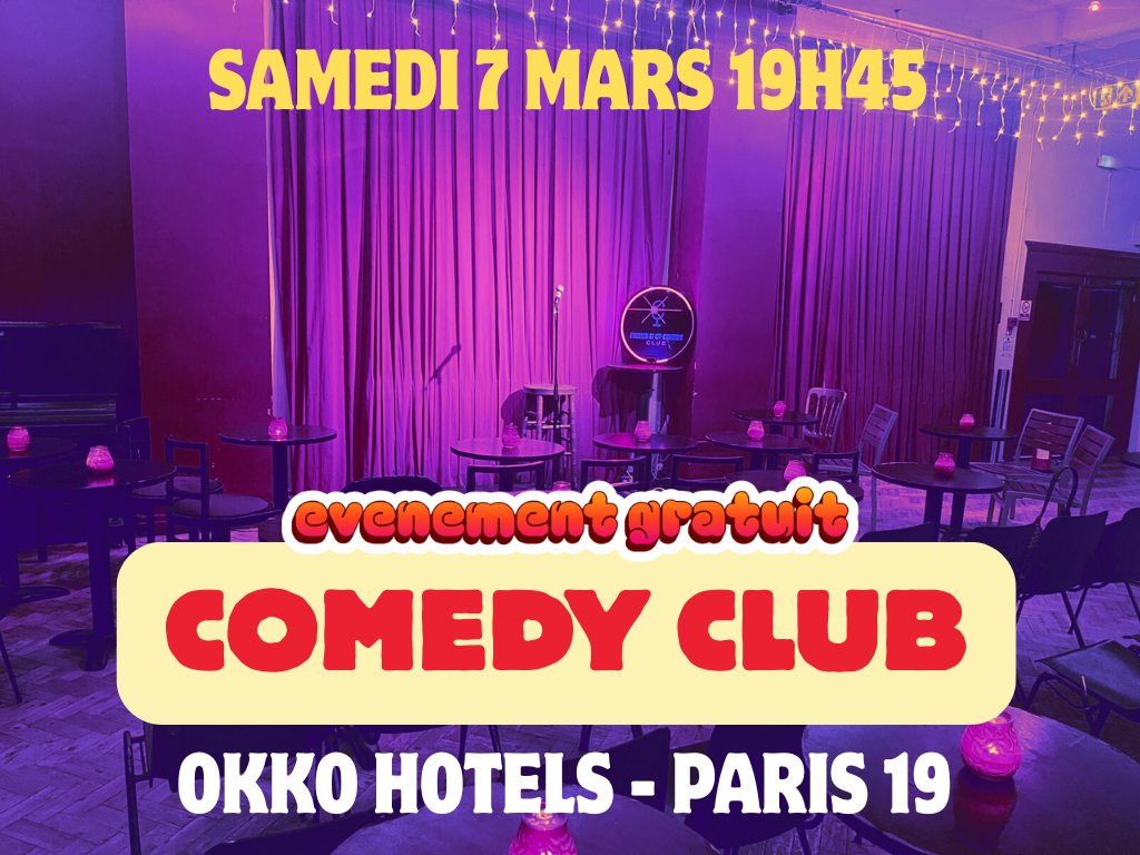 Comedy club 🎙️@back to the rire 😀