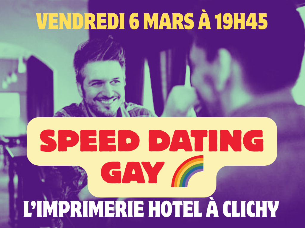Speed dating GAY 🌈 Répartition par tranches d'âge