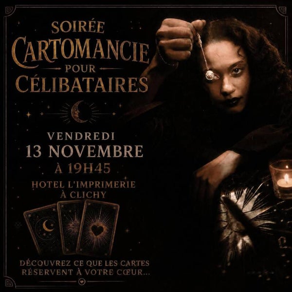 Soirée Cartomancie entre célibataires🔮