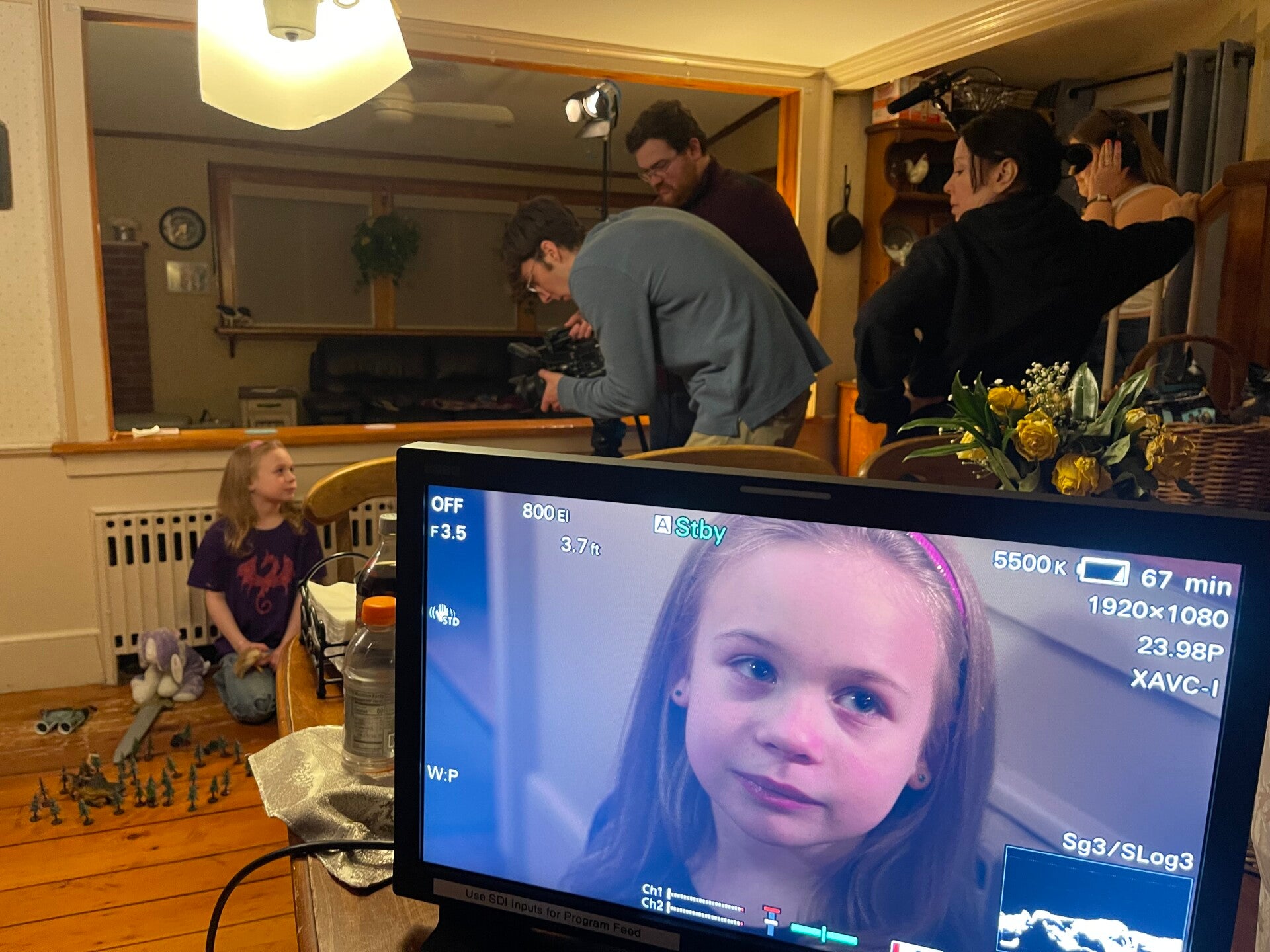 Madi as Young Charlie in Patchwork