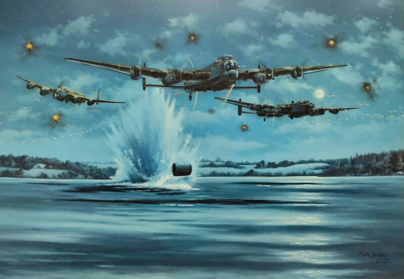 The Dambusters. Slipstream Fine Art.co.uk