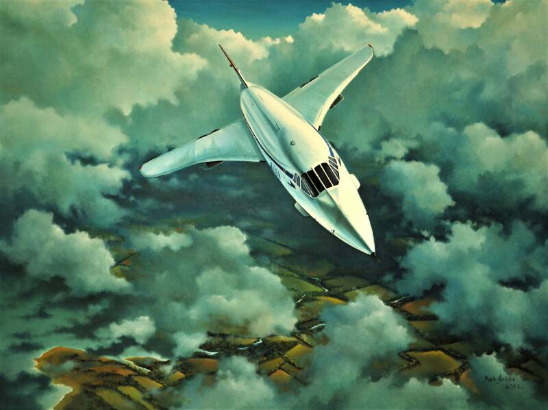 Concorde. Slipstream Fine Art