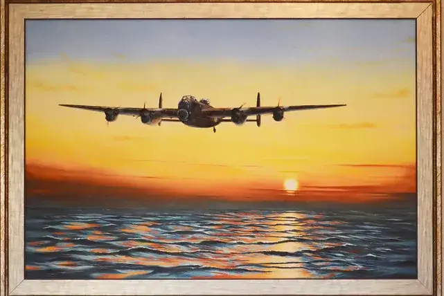 Avro Lancaster. Slipstream Fine Art