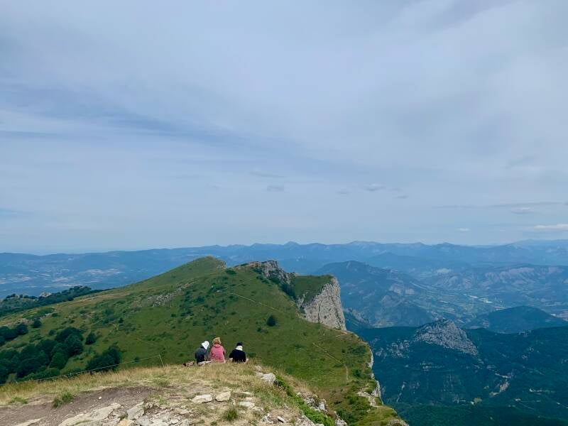 Boven op de Veyou (foto:Richard Hulzinga)