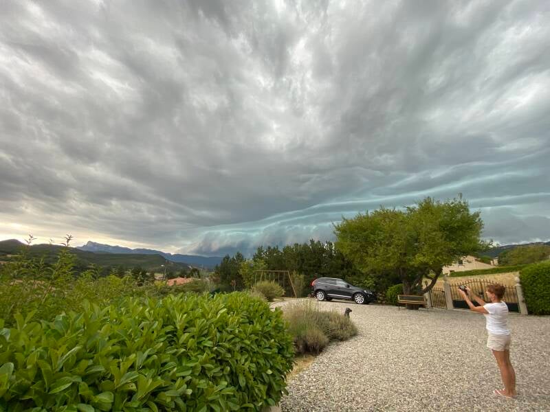 Er zit onweer in de lucht
