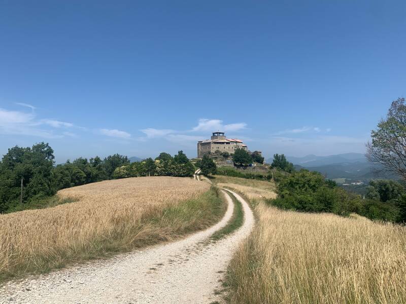 Chateau in Piégros-la-Clastre (helaas privébezit en niet te bezoeken) (Foto: Richard H.)