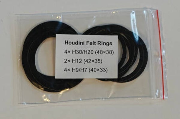 Felt Rings - Pack of 10