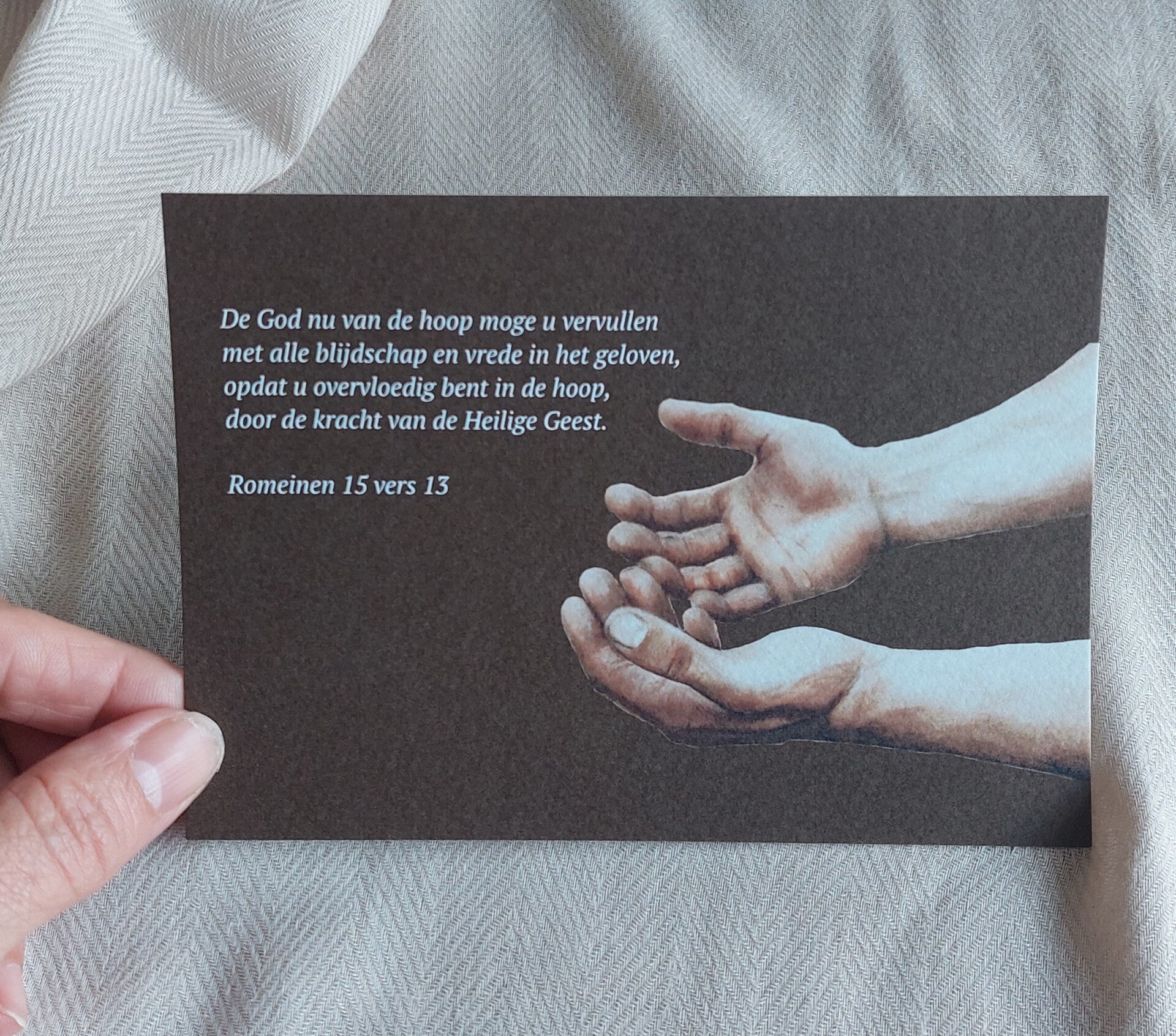 De God nu van de hoop...