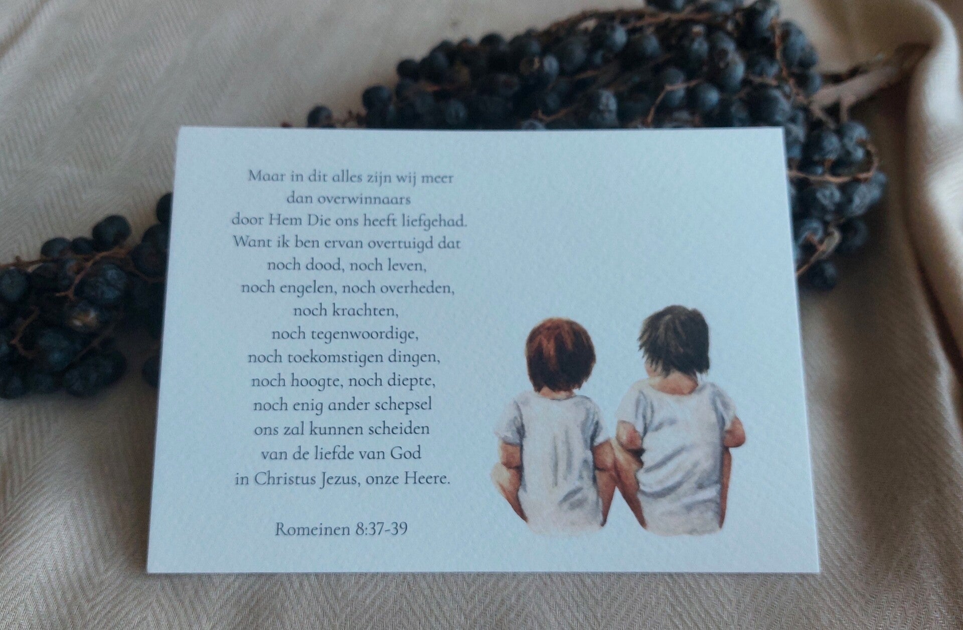 ..Niets zal ons kunnen scheiden van de liefde van God in Christus Jezus, onze Heere.