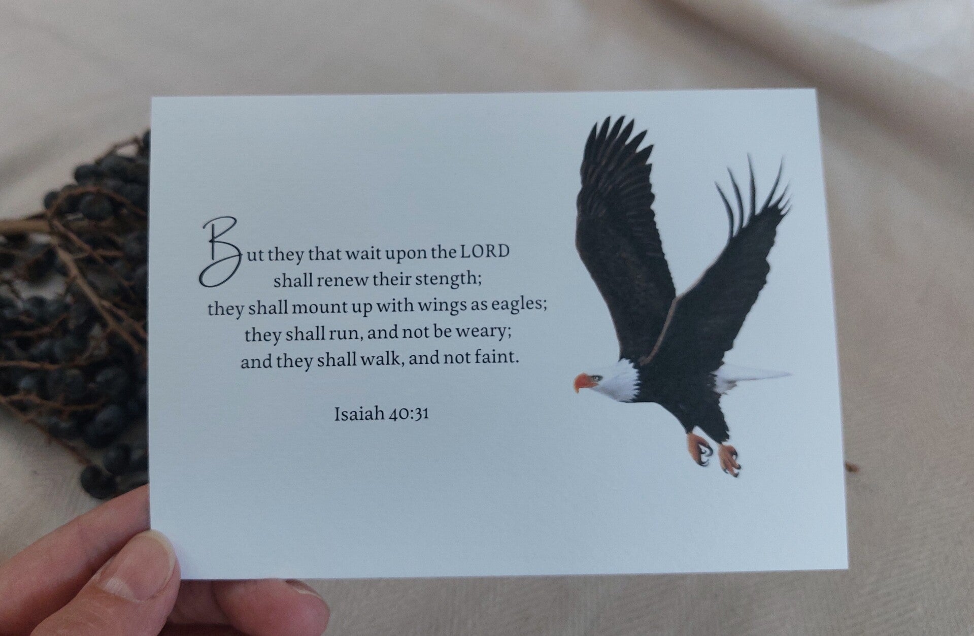 “But they that wait upon the LORD shall renew their strength:..