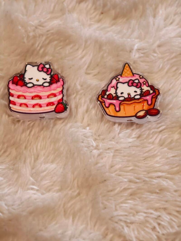 Acryl plaatje Hello Kitty twee zijdig