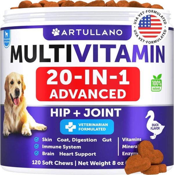Dog Multivitamin Chewable with Glucosamine 20 in 1