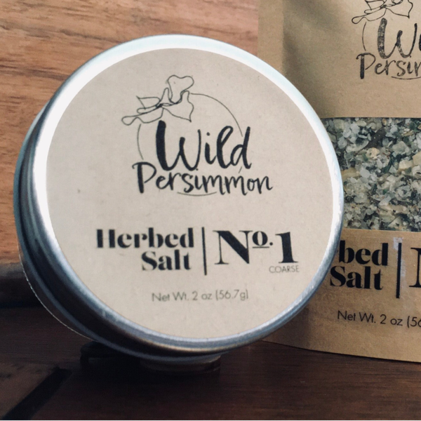 3.5 oz. Jar - Herbed Salt No. 1, Coarse Grind