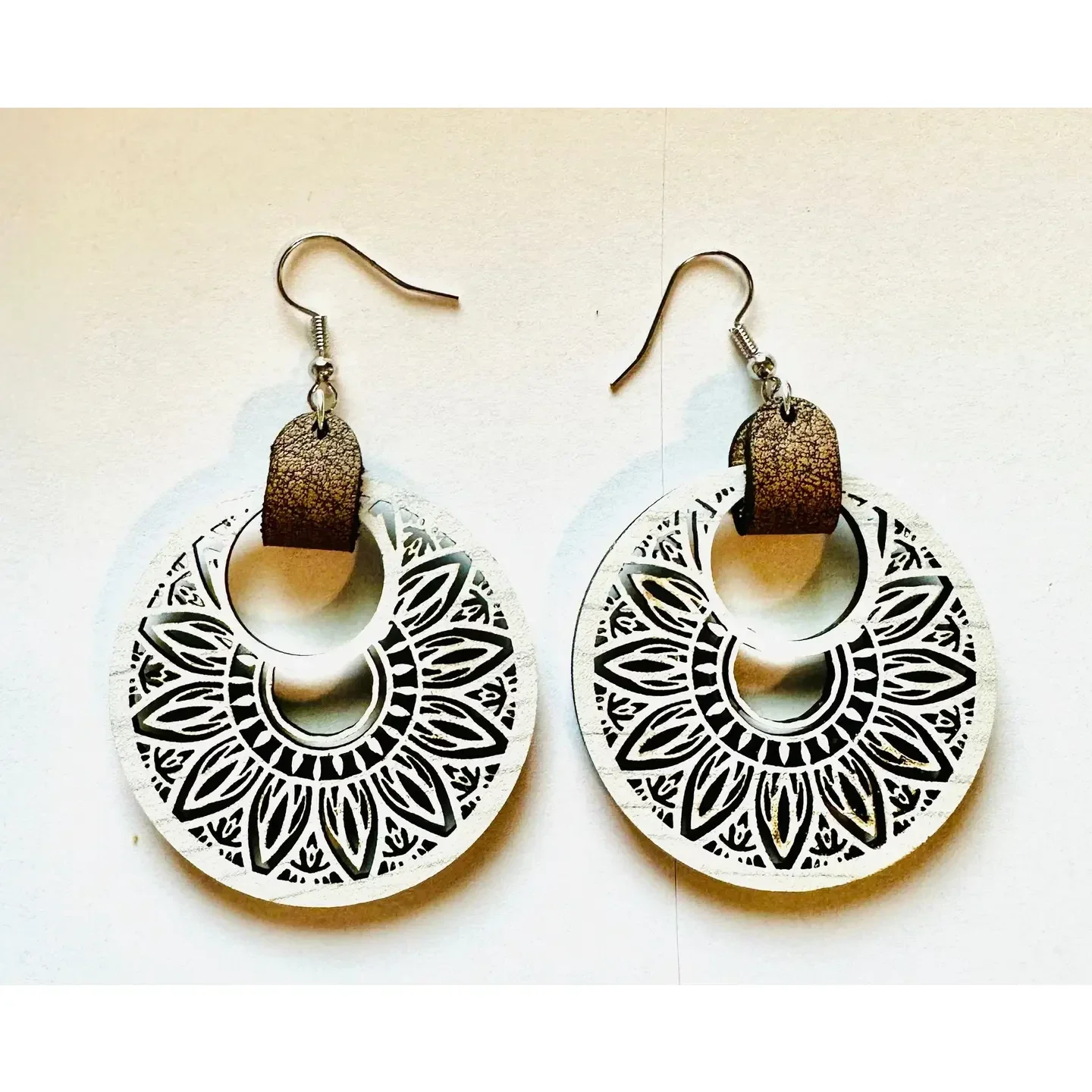 Boho Mods Wood Dangle Earrings