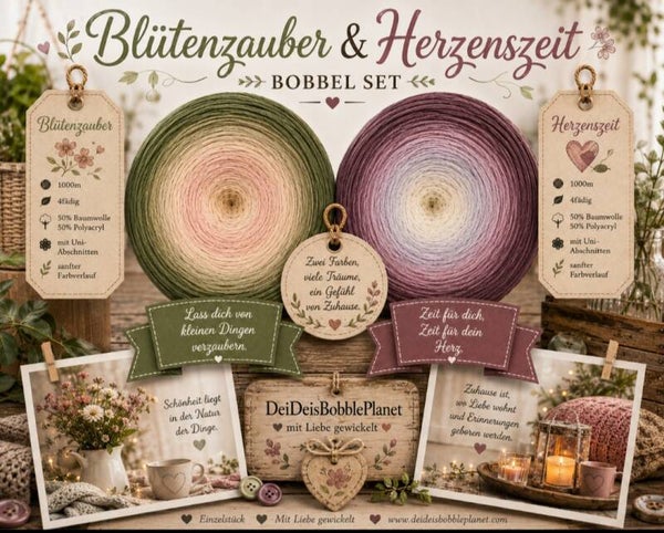 Set Blütenzauber & Herzenszeit