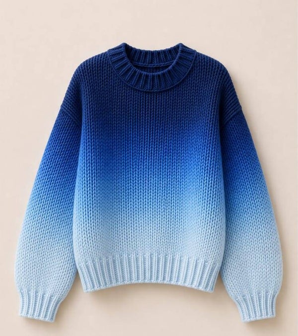 Pullover dunkelblau/hellblau