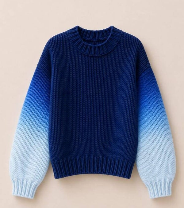 Pullover enzian