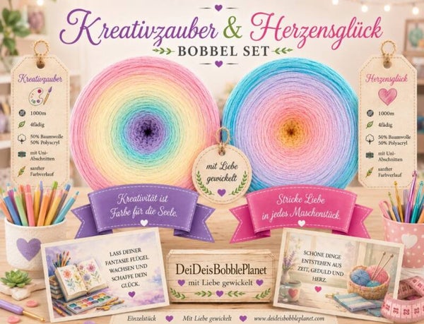 Set Kreativzauber & Herzensglück