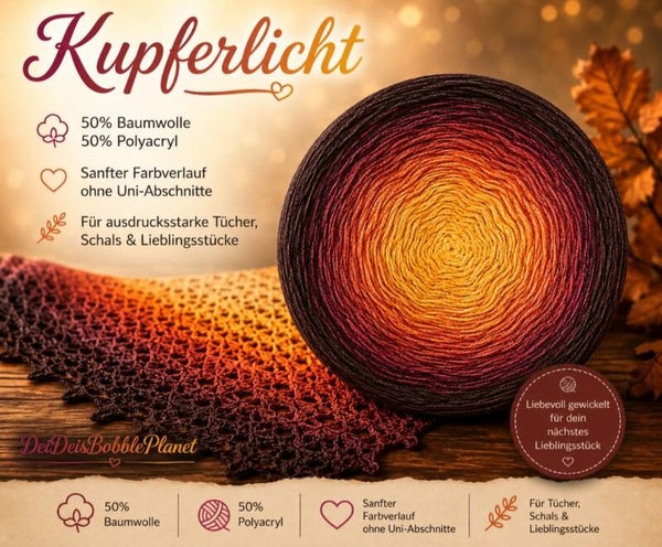 Bobbel Kupferlicht