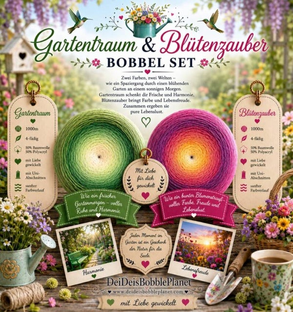 Set Gartentraum & Blütenzauber