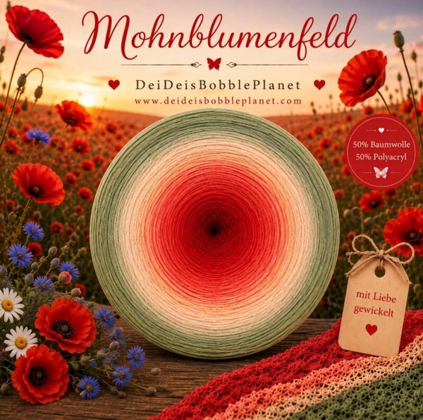 Bobbel Mohnblumenfeld