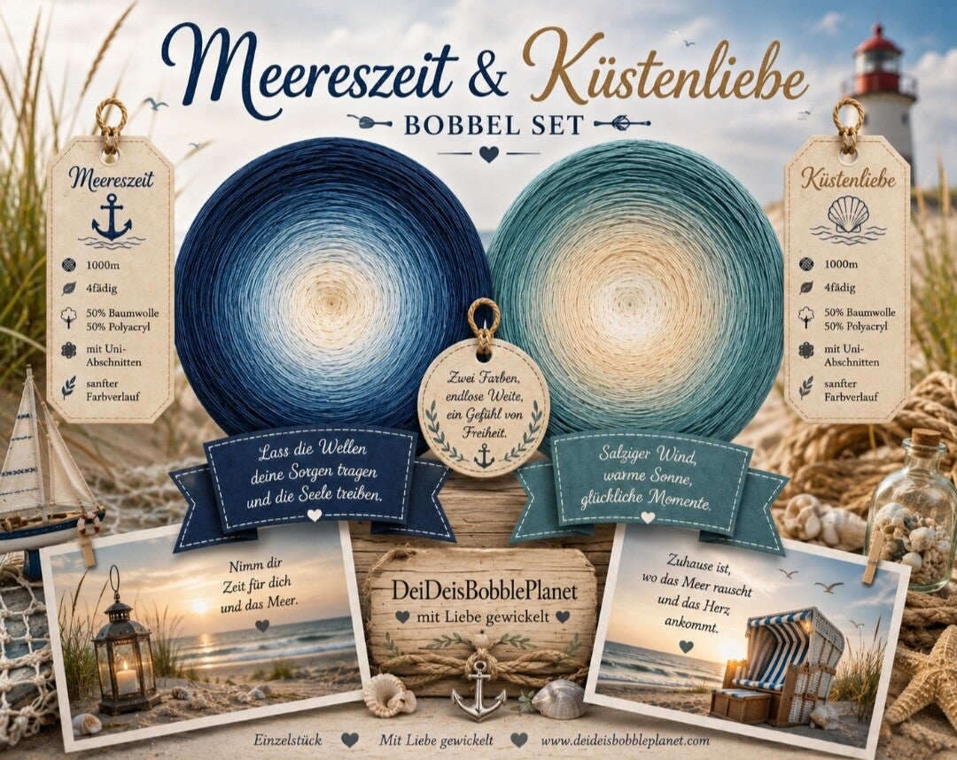 Set Meereszeit & Küstenliebe