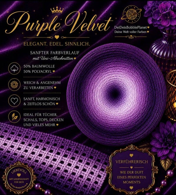 Bobbel Purple Velvet