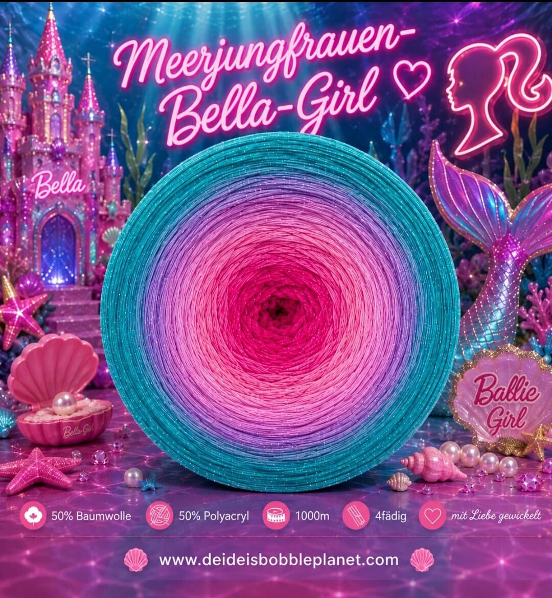 Bobbel Meerjungfrauen Bella-Girl
