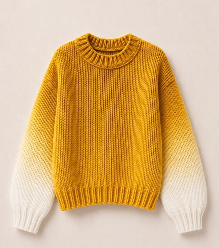 Pullover wüste/weiß 1