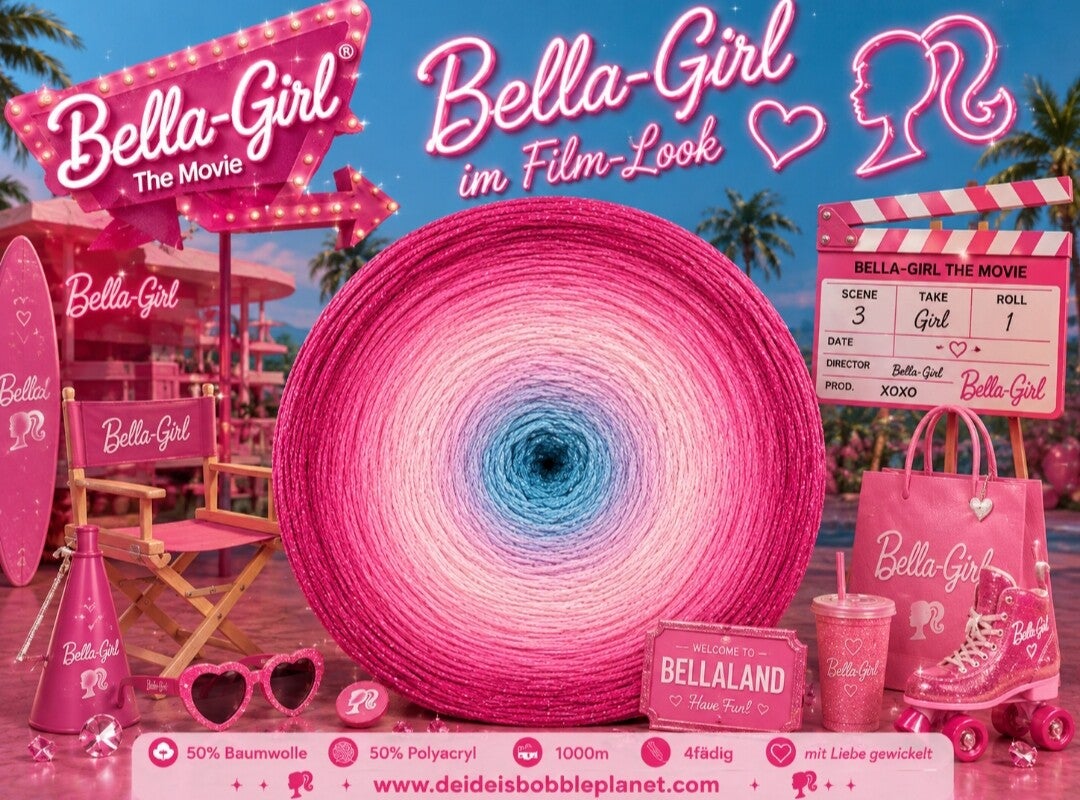 Bobbel Bell-Girl im Film Look