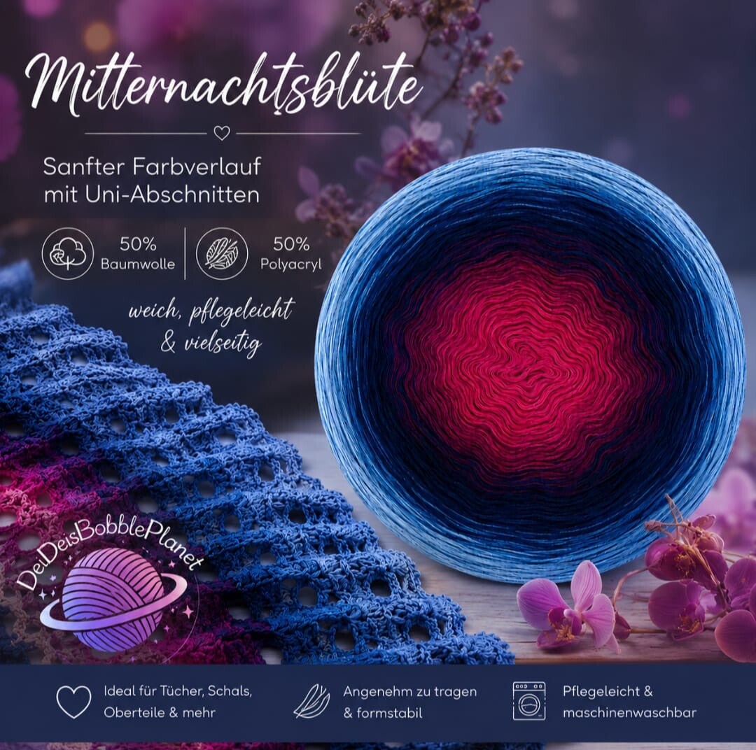 Bobbel Mitternachtsblüte