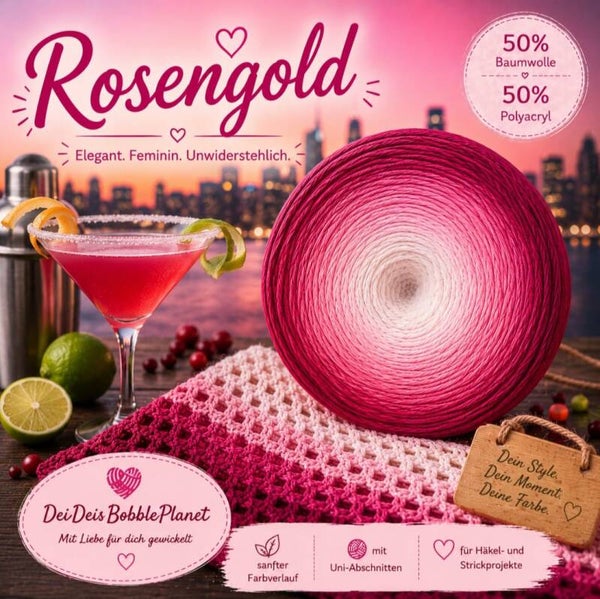 Bobbel Rosengold