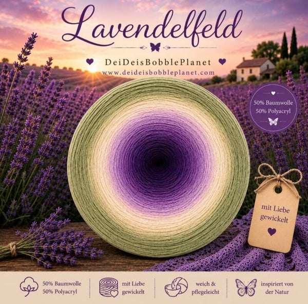 Bobbel Lavendelfeld