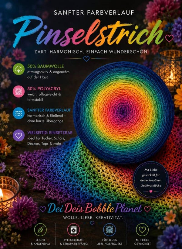 Bobbel Pinselstrich