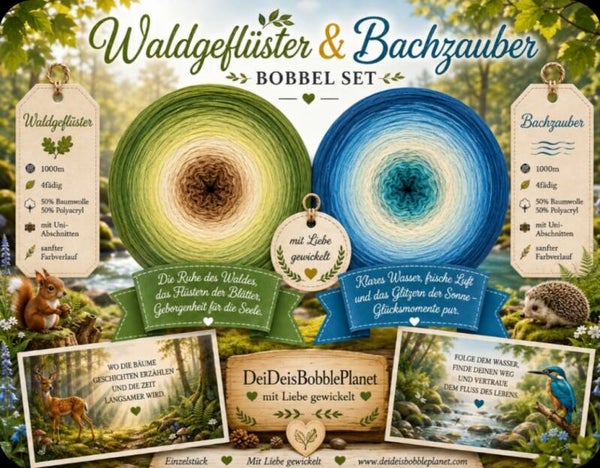 Set Waldgeflüster & Bachzauber