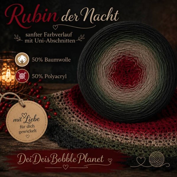 Bobbel Rubin der Nacht