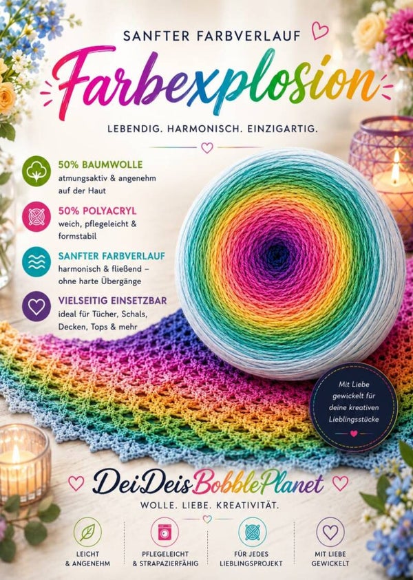 Bobbel Farbexplosion