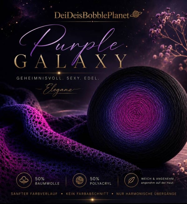 Bobble Purple Galaxy