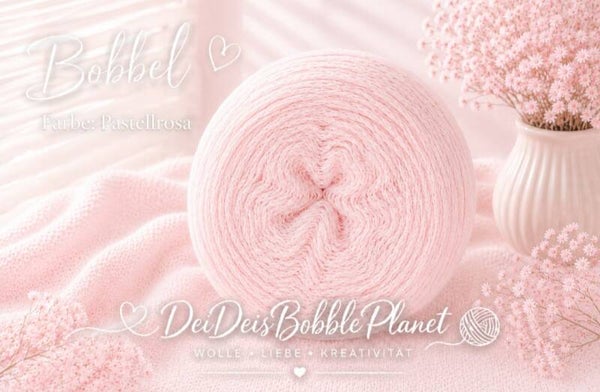 Bobbel Uni Pastellrosa