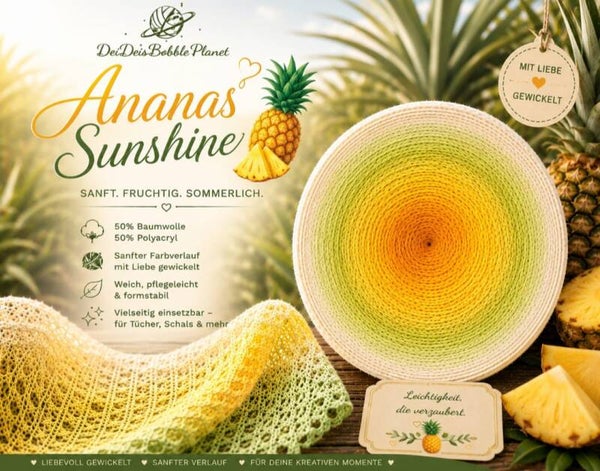 Bobbel Ananas Sunshine