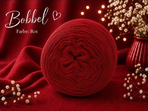 Bobbel Uni Rot