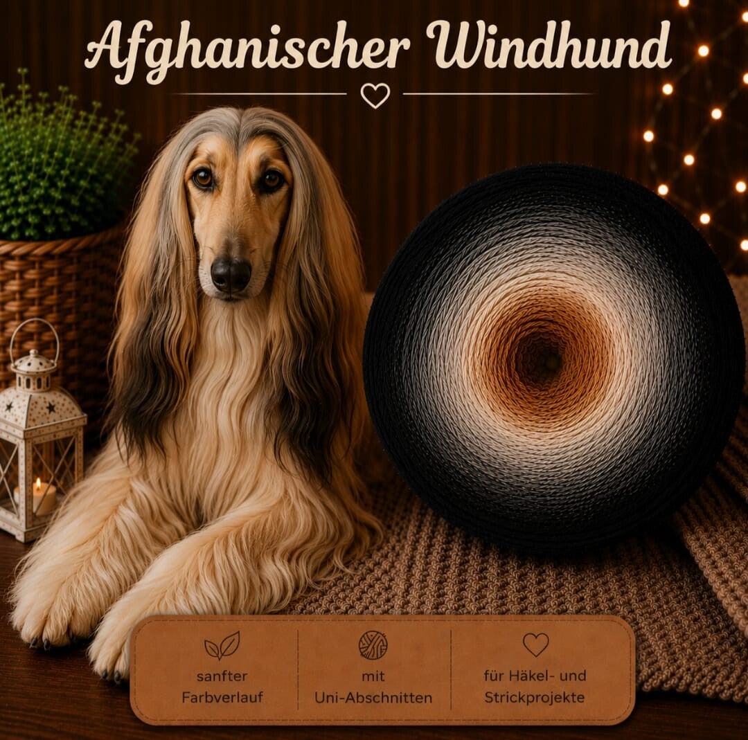 Bobbel Afghanischer Windhund