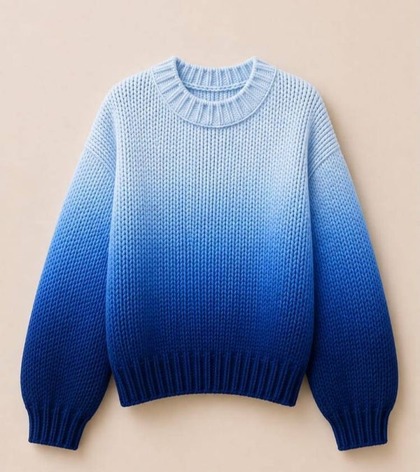 Pullover hellblau/enzian