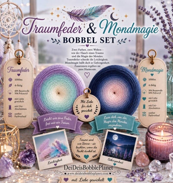 Set Traumfeder & Mondmagie