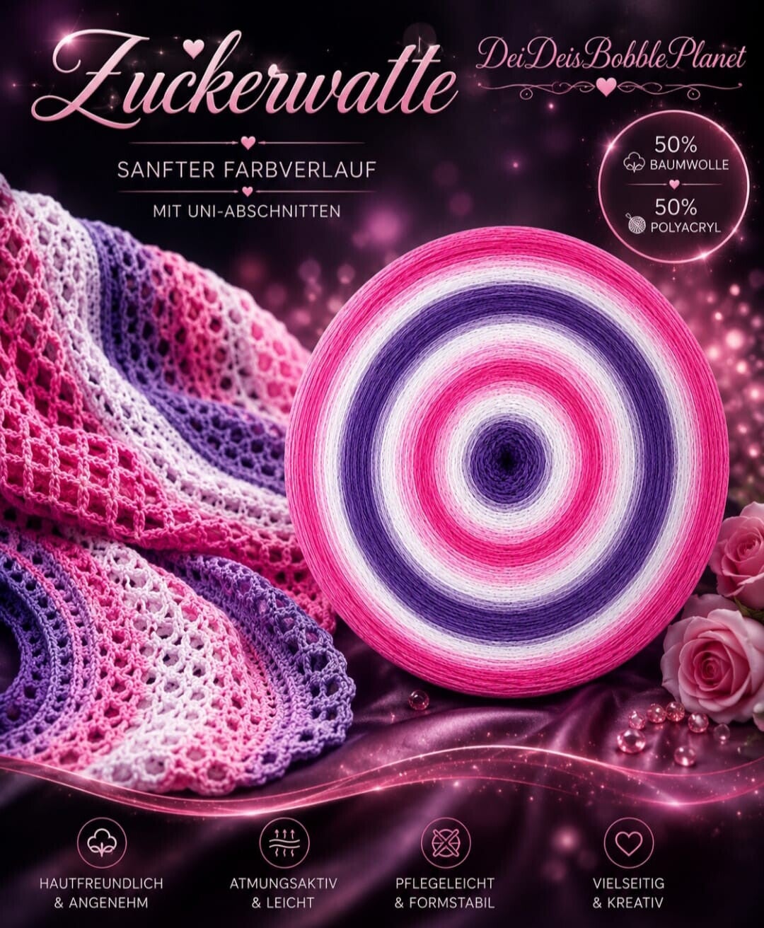 Bobbel Zuckerwatte
