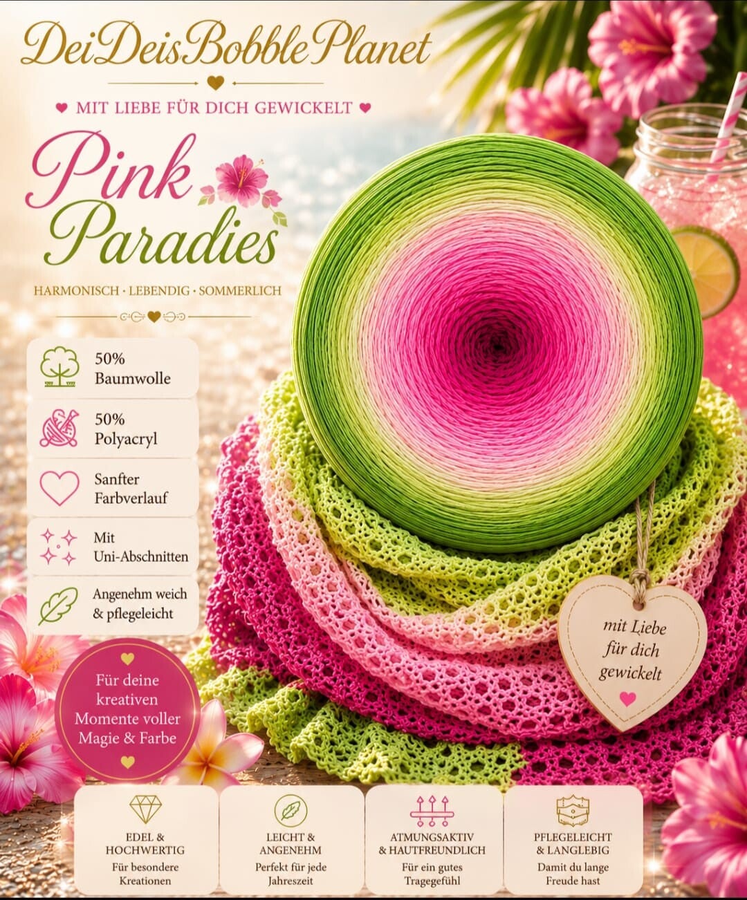 Bobbel Pink Paradise